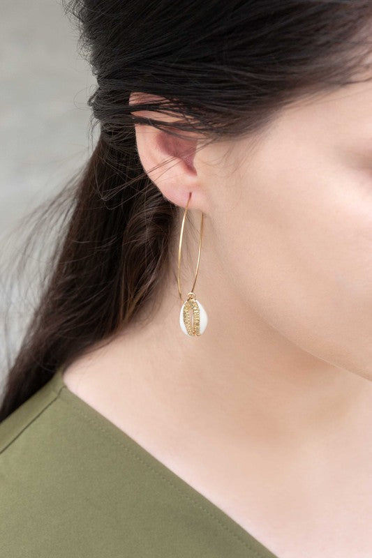 By the Shore Hoop Earrings - 14K