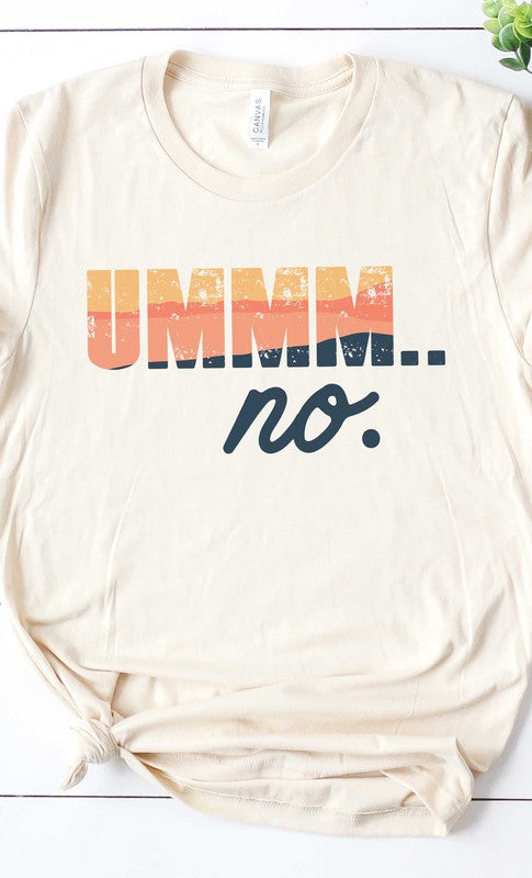 Retro ummmm no graphic tee