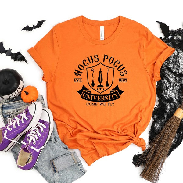 Hocus Pocus University Short Sleeve Graphic Tee