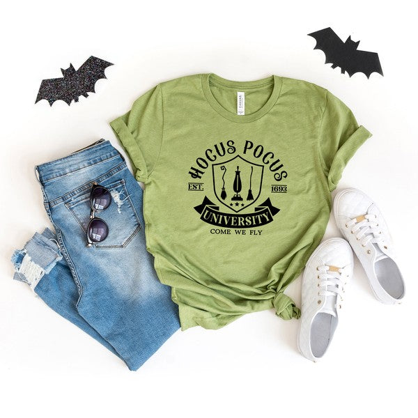 Hocus Pocus University Short Sleeve Graphic Tee