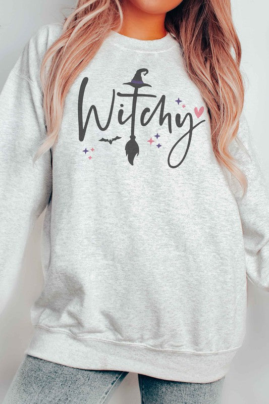 WITCHY GRAPHIC SWEATSHIRT