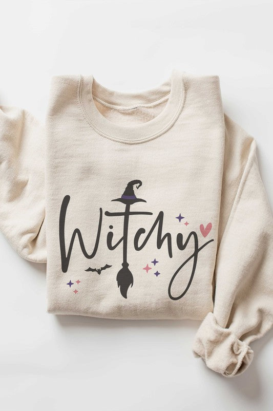 WITCHY GRAPHIC SWEATSHIRT