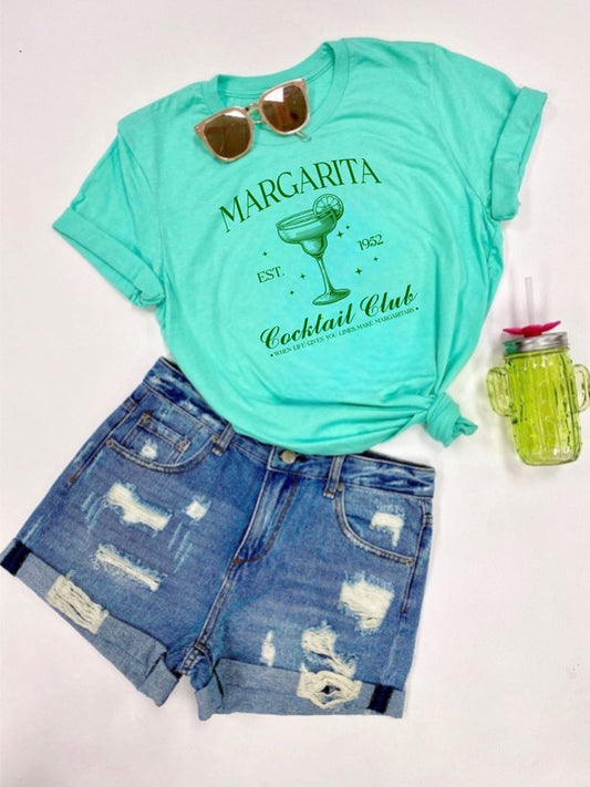 Margarita Cocktail Club Boutique Tee