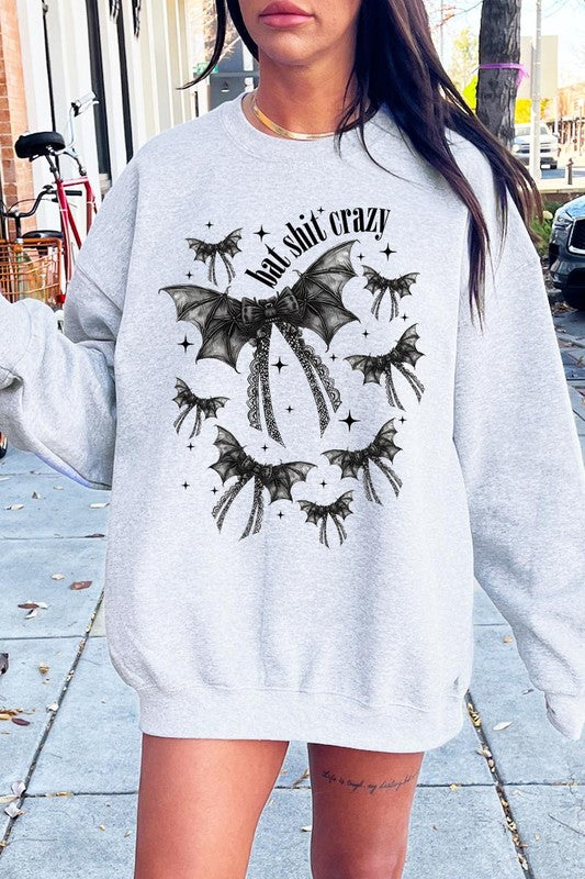 Halloween Bat shit crazy Graphic Sweatshirts