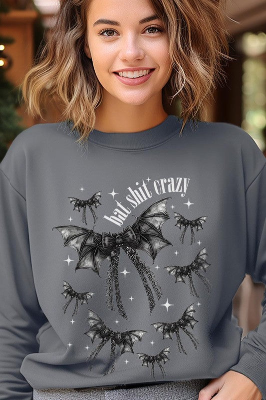 Halloween Bat shit crazy Graphic Sweatshirts