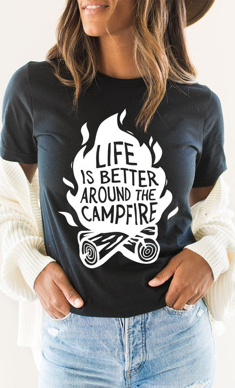 Campfire Graphic Tee