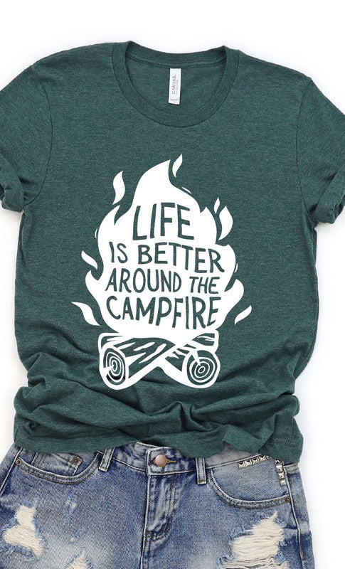 Campfire Graphic Tee