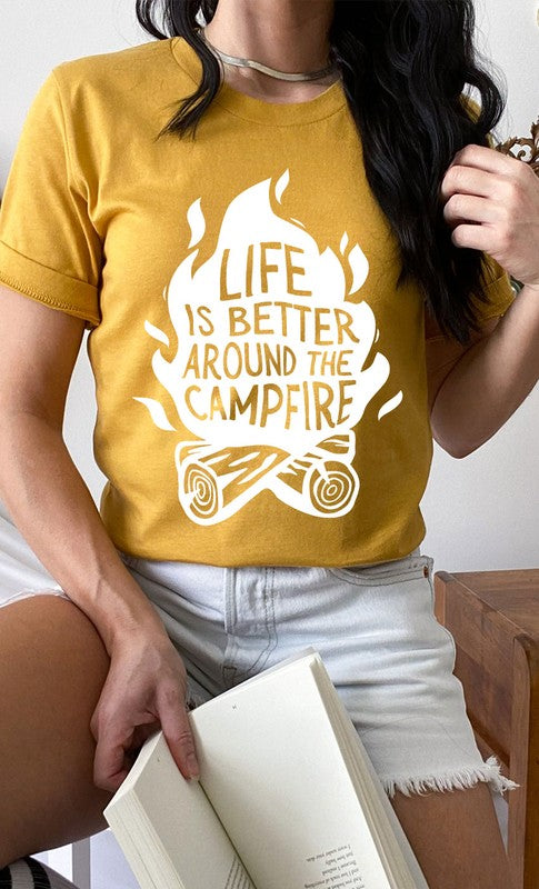 Campfire Graphic Tee